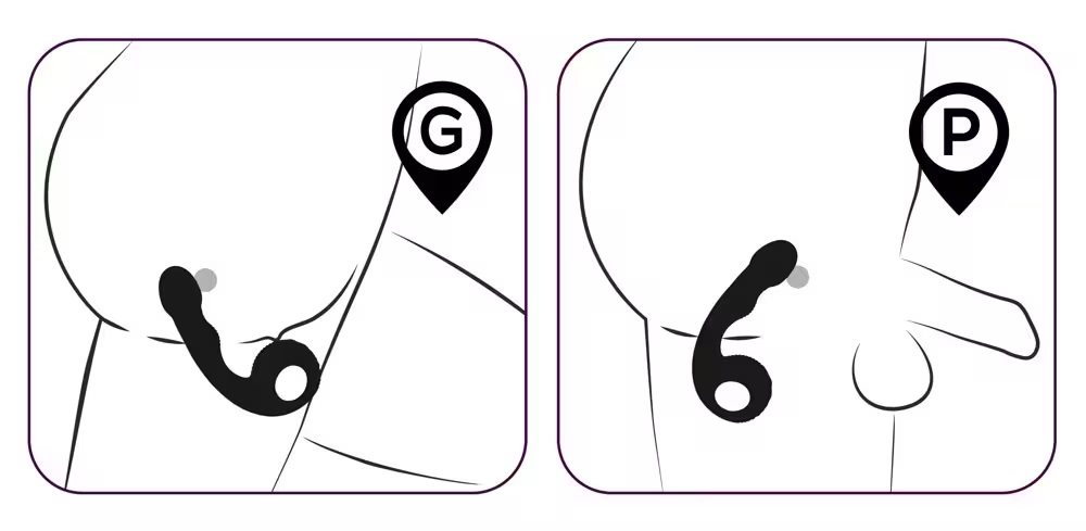 Perfect for spot-on internal and external stimulation!
The G... Black Velvets - G & P-Spot Vibrator - Black photo-8