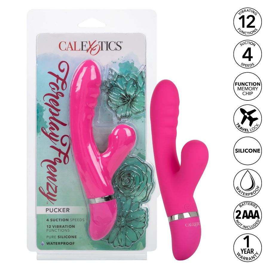 Indulge into passionate playtime with the Foreplay Frenzy Pu... CEN - Foreplay Frenzy Pucker Vibe - Pink photo-14