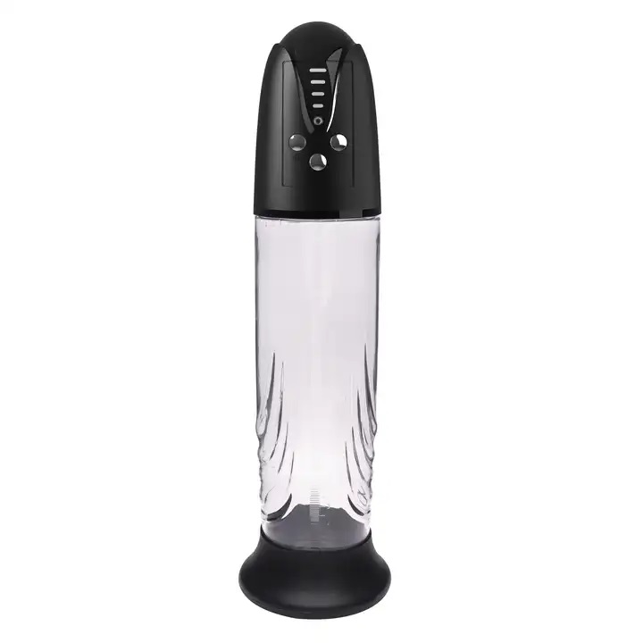 The size changes can be seen through the cylinder during use... Canwin - Pump Masturbator w Flesh Sleeve photo-6