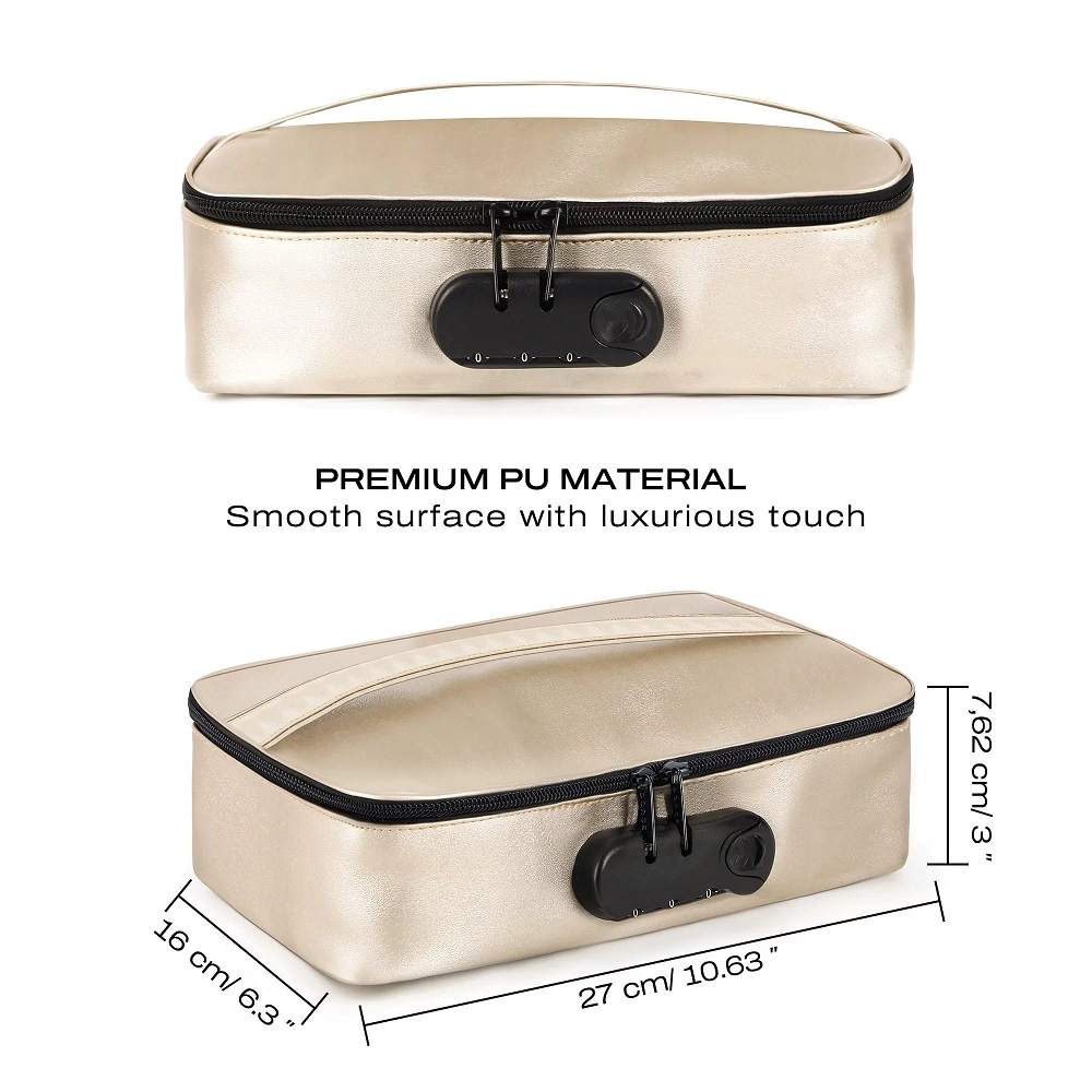 Have you heard of DORCEL’s DISCREET BOX for safe storage of ... Dorcel - Discreet Box - Luxury Gold photo-7