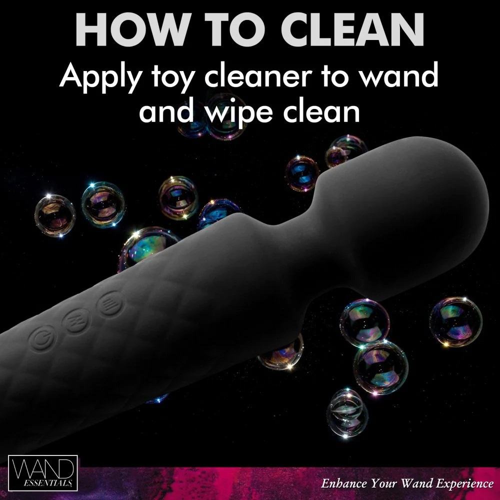 Relax in luxury with this velvety, powerful massager. Feel t... Wand Essentials - 18X Luxury Travel Massager - Black photo-7