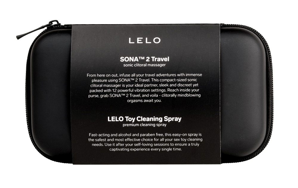 Exclusively designed for jet-setters, the APAC limited editi... Lelo - Kit A - Sona 2 Travel Pink & Cleaning Spray 60ml photo-9