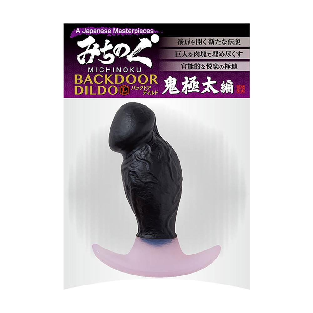 Fuji World - Michinoku Thick Anal Plug - Black/Pink photo-4