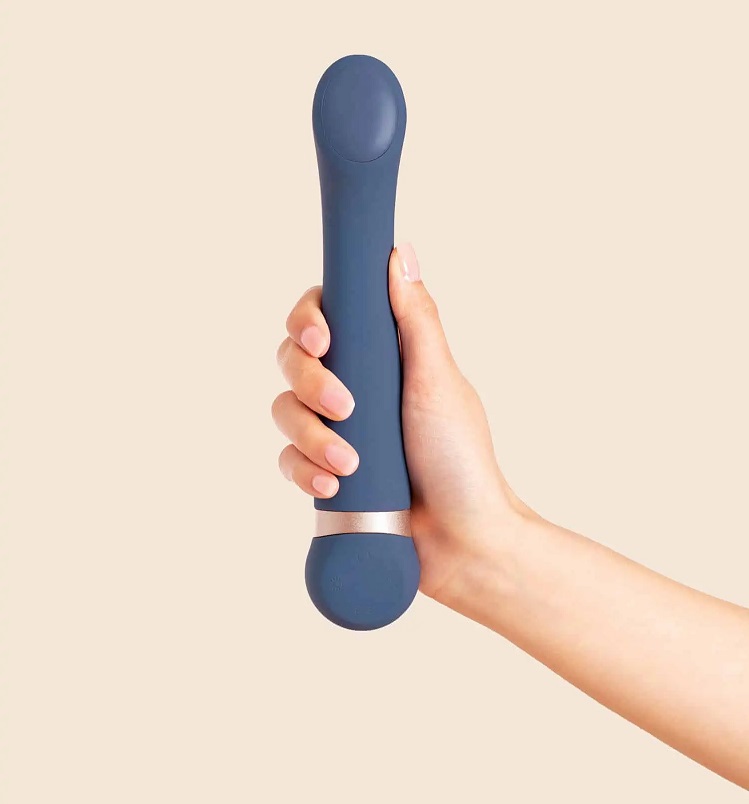 Mix and match the hot and cold temperatures to heat things u... Deia - The Hot & Cold G-Spot Massager - Blue photo-2