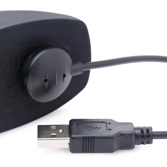 Featuring patented Sliding Ring Technology, this exclusive T... Thunderplugs - Slider Vibro Plug - Black photo-6
