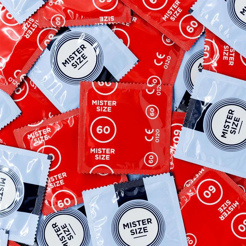 A powerful penis has its advantages; if you know how to hand... Mister Size - Condoms 60mm 10's Pack photo-2