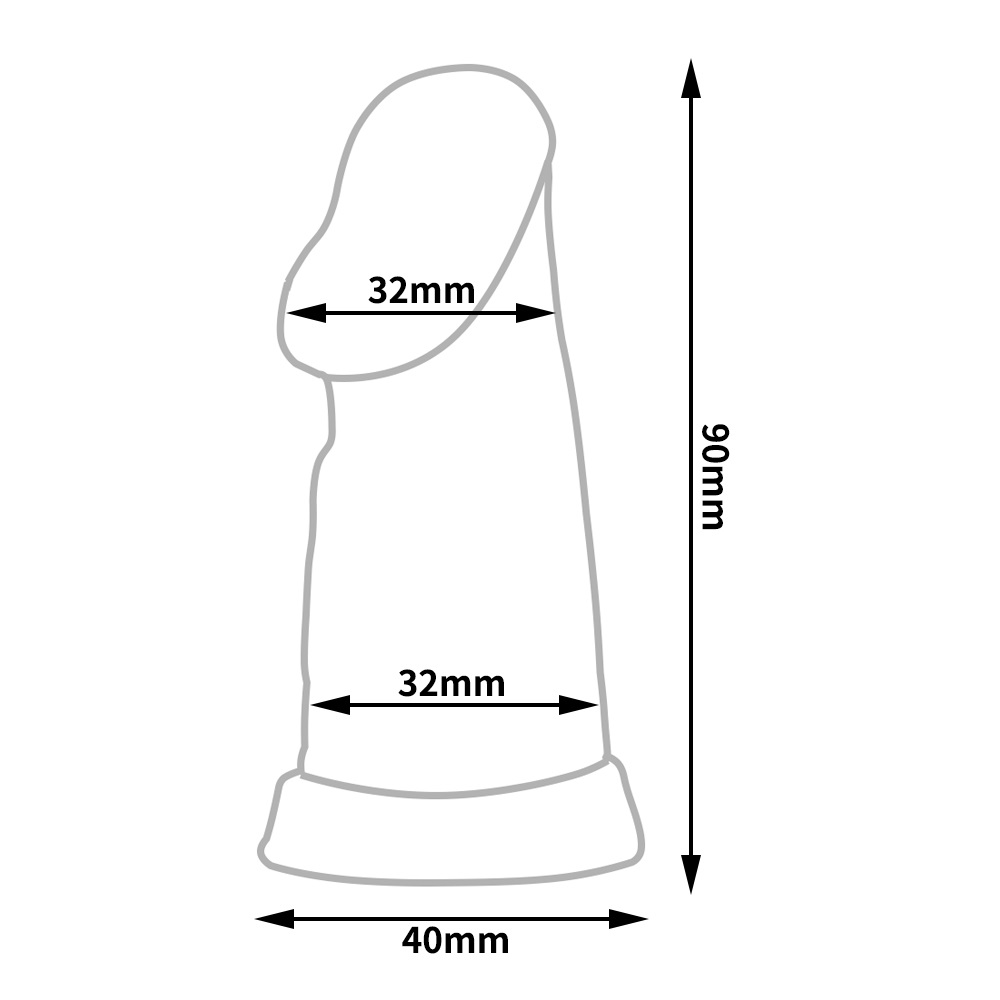 Material:
Ring: 304 Stainless steel
Dildo head: silicone
Ri... FAAK - Chastity Cage w Dick 409 L-size photo-4