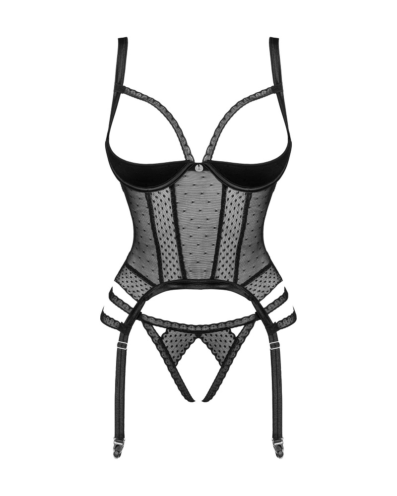 Are you in love with sensual corsets? We have a very sexy of... Obsessive - Lanelia Corset - Black - XS/S photo-8