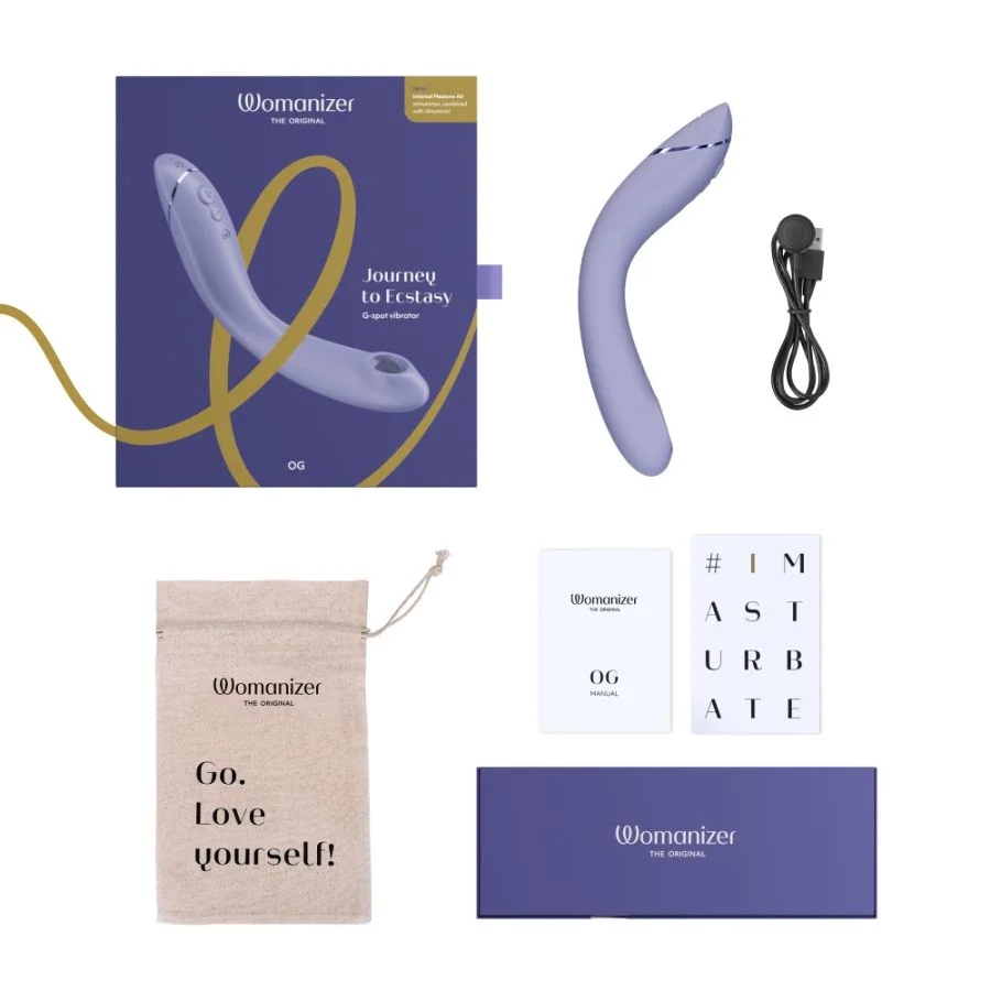 The first Pleasure Air Technology designed for the G-spot... Womanizer - OG Pleasure Air G-Spot Vibrator - Lilac photo-8
