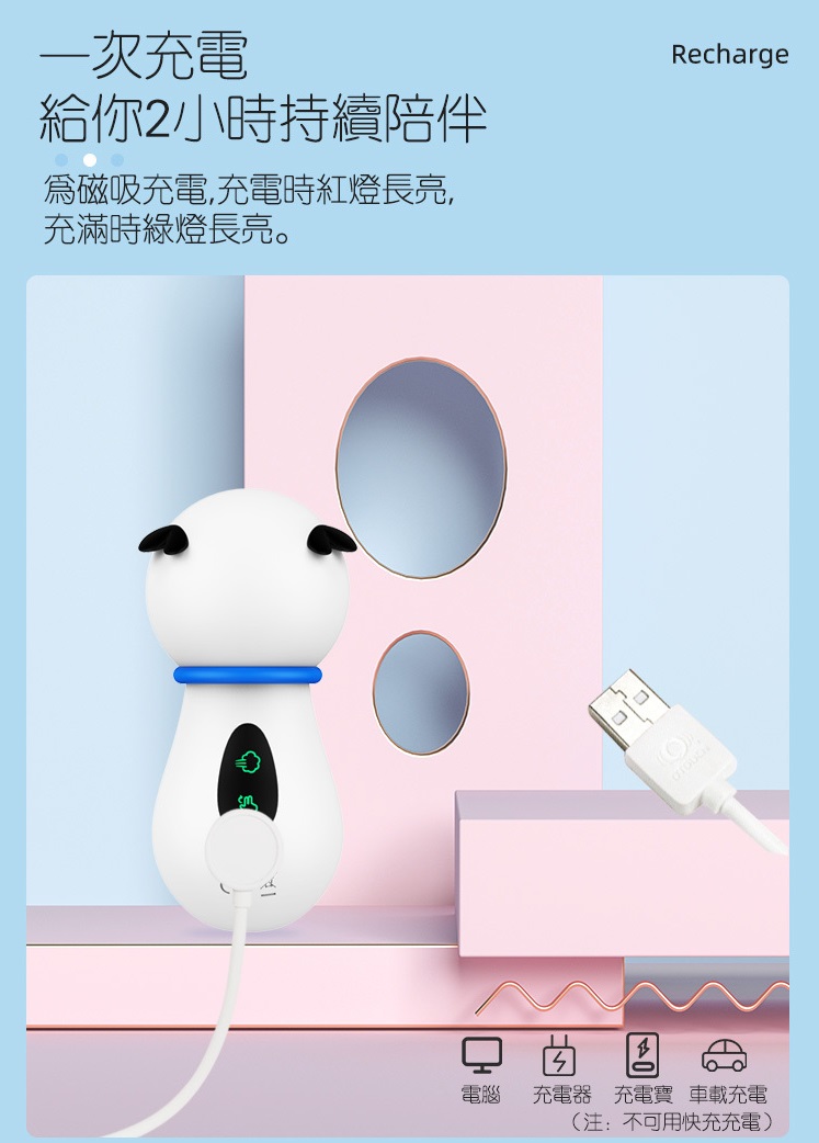 The little mouth that can suck, the belly that can rotate an... YY Horse - Milky Cow Sucking Vibrator - White photo-18
