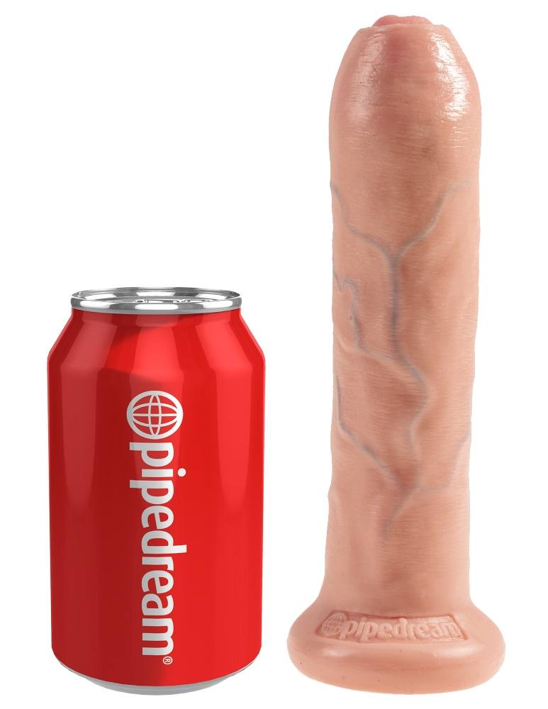 Not all uncut cocks are created equal! This King Cock fulfil... King Cock - Cock 7″ Uncut - Flesh photo-6