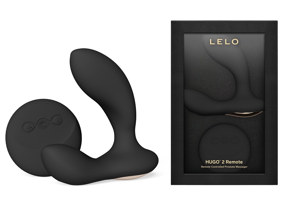 HUGO 2 Remote vibrating prostate massager is here with eight... Lelo - Hugo 2 Remote Massager - Black photo-6
