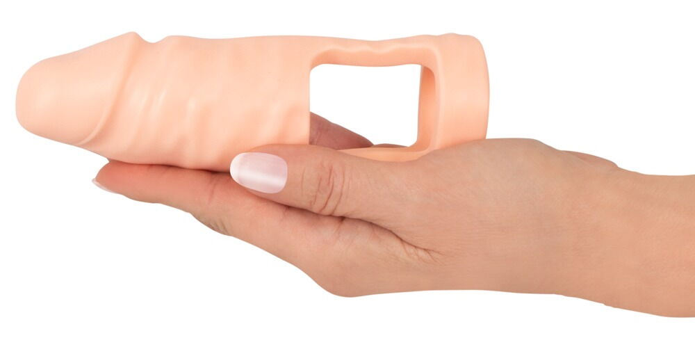 The Ball Stretcher from Realistixxx comes with a dildo and a... Realistixxx - Ball Stretcher - Flesh photo-6