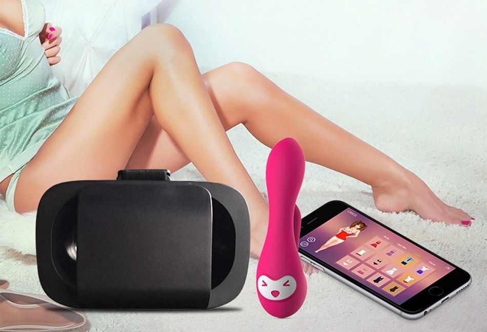 BKK VR Vibrator is an adult VR interactive device for female... BKK - Interactive Virtual Reality Female Vibrator & Helmet photo-5