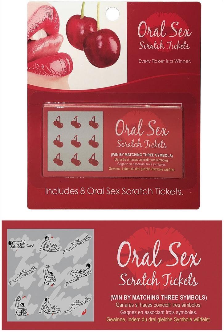 Get lucky with every ticket with 8 winning tickets of oral p... Kheper Games - Oral Sex Scratch Tickets photo-3