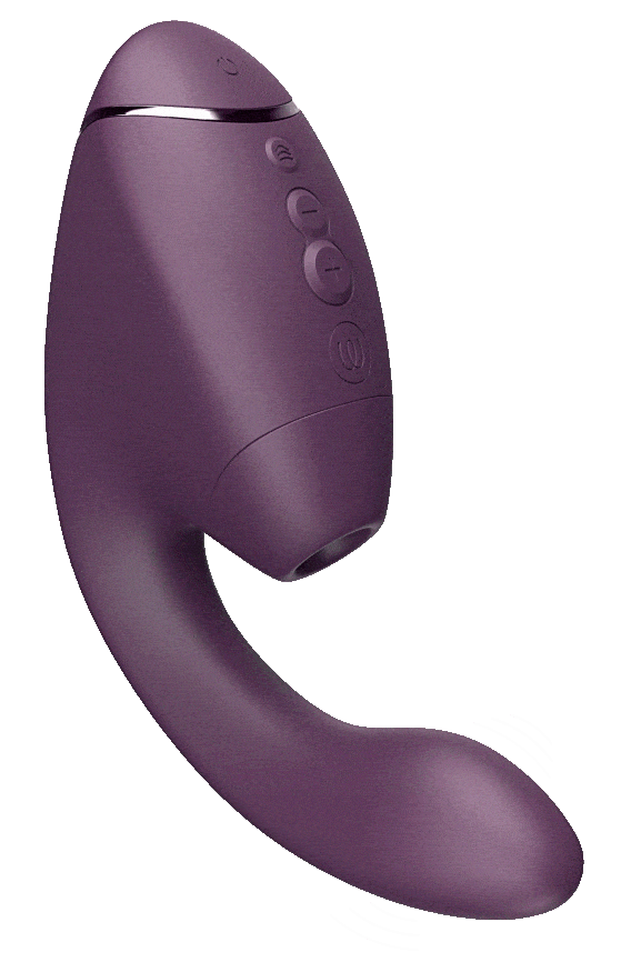 Womanizer Next Duo 将 Womanizer 独有慨 3D Pleasure Air 吸吮技术同... Womanizer - Next DUO 3D阴蒂吸啜及G点按摩器 - 暗粉 照片-3