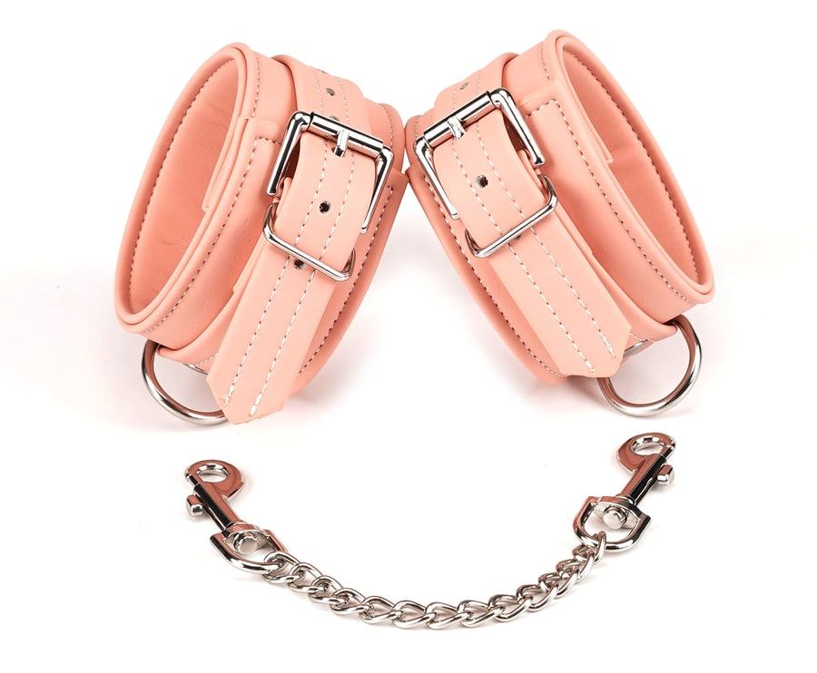 Weather resistance (hydrolysis resistance, UV resistance, sa... Liebe Seele - Organosilicon Ankle Cuffs - Pink photo-3