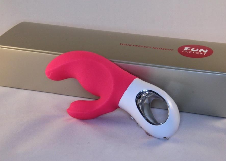 MiSS Bi – DER Vibrator combines phenomenal clitoris stimulat... Fun Factory - Miss Bi - Pink/White photo-8