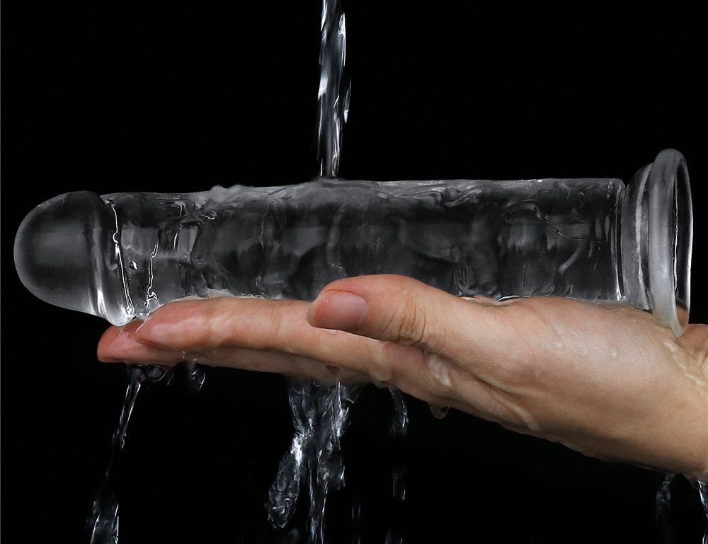 A sight for the most erotic of fantasies, LOVETOY shameless ... Lovetoy - Flawless Dildo 7.0'' - Clear photo-9