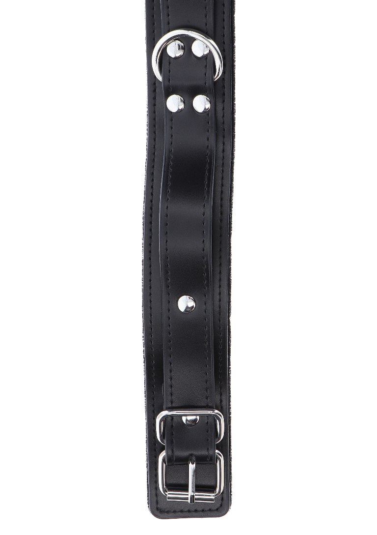 Wearing the adjustable TABOOM Heavy D-Ring Collar can be a s... Taboom - Heavy D-Ring Collar - Black photo-4