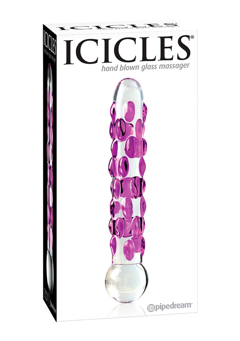 Elegant, upscale, and hand-crafted with amazing attention to... Icicles - Massager No.7 - Purple photo-2