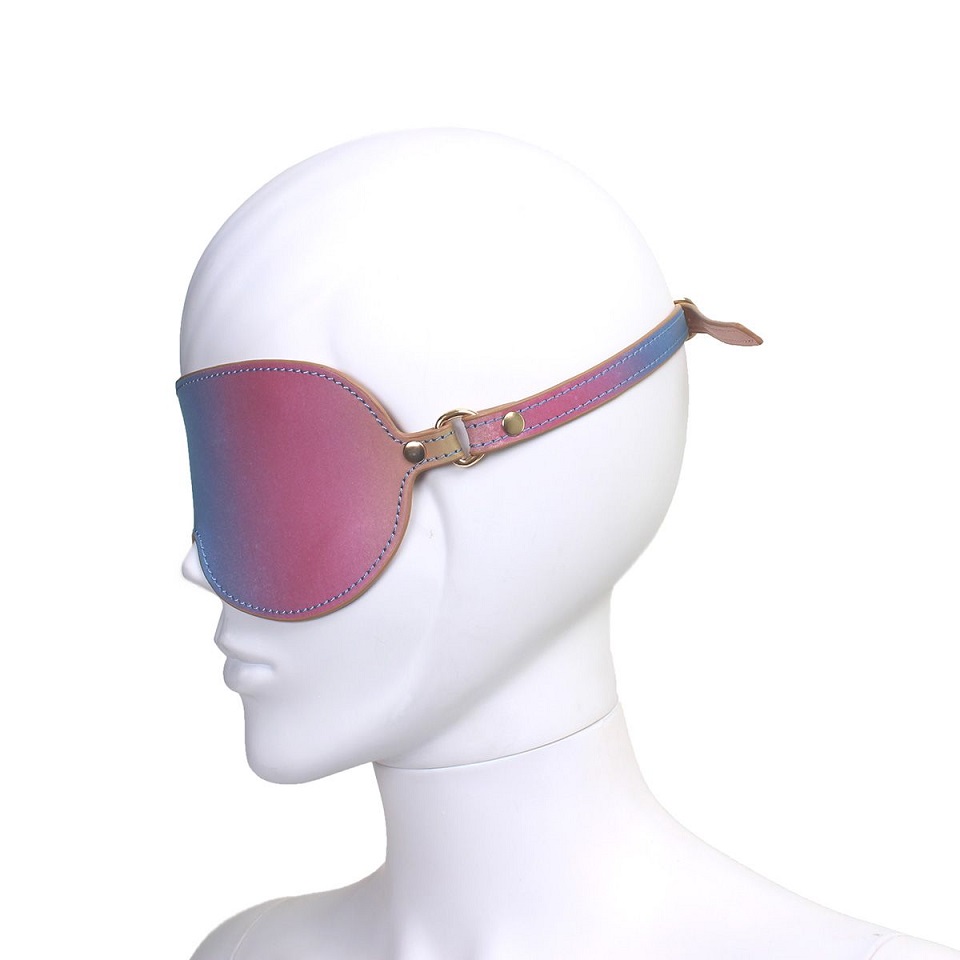 This gorgeous rainbow coloured blindfold is a must have for ... Kiotos - Eye Mask - Rainbow photo-5