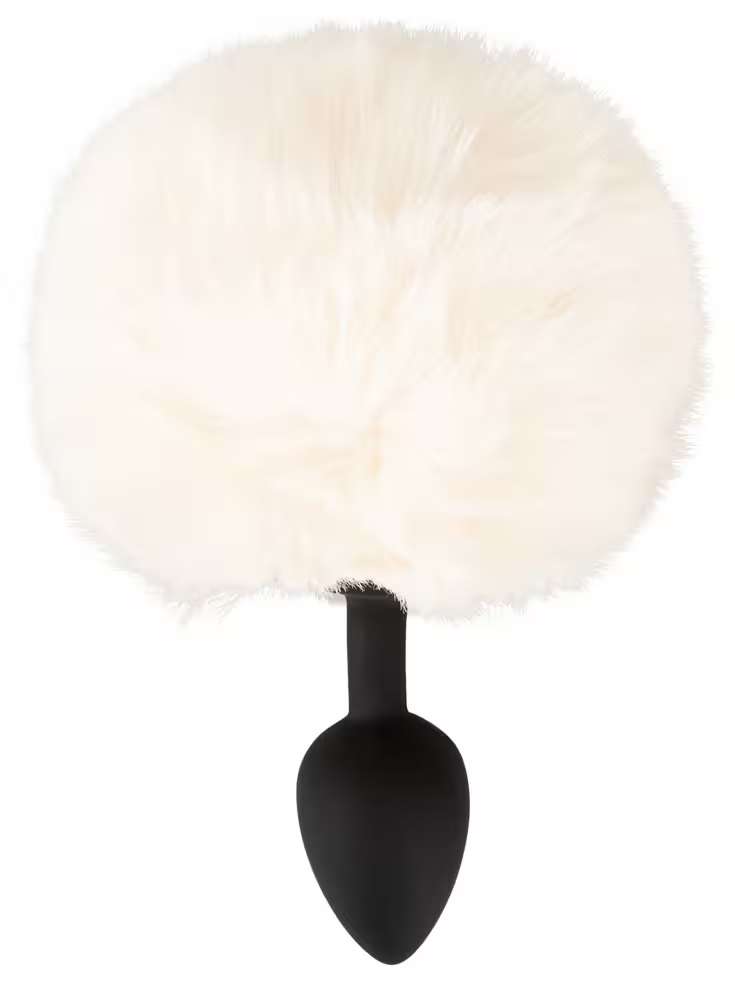The fluffy tail plug for your butt size S by You2Toys has a ... You2Toys - Fluffy Tail Plug S - White photo-8