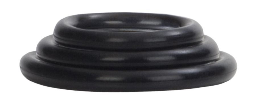 Elevate your seduction performance and intimate encounters w... CEN - Silicone Support Rings - Black photo-3