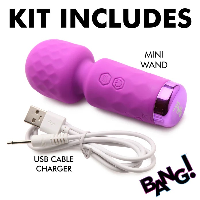 This is for the discreet hedonists. For those always ready f... Bang! - 10X Mini Wand - Purple photo-9