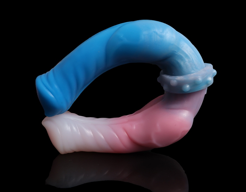 Monster dildo, double head horse penis
Material: Liquid si... FAAK - Monster Double Dildo - Macaron photo-8
