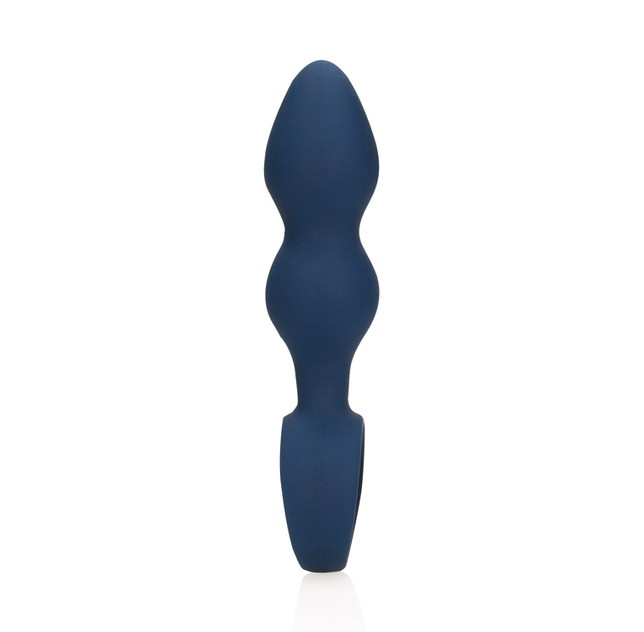 This Teardrop Shaped Anal Plug - Small is easy to insert and... Loveline - Teardrop Plug S - Baltic Blue photo-3