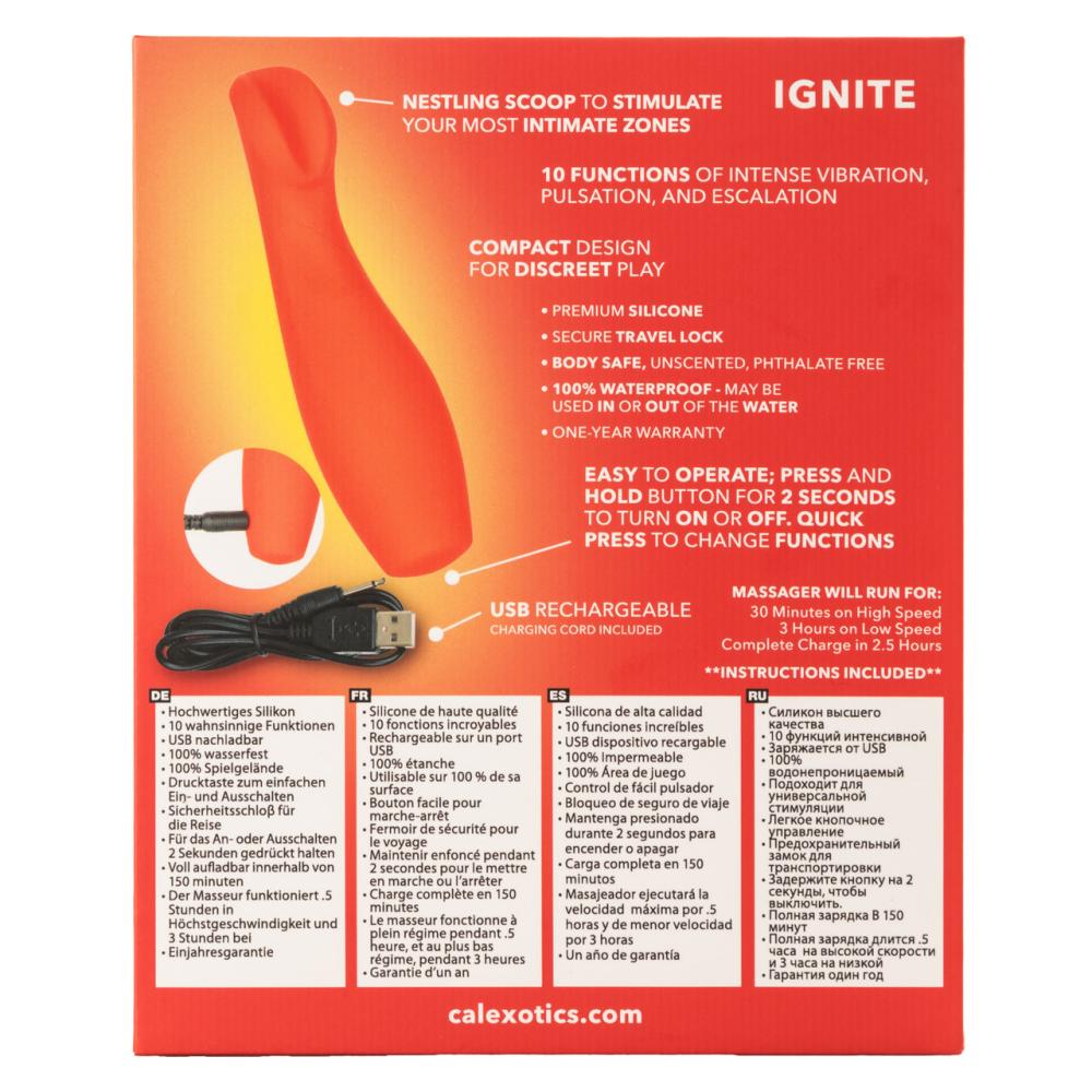The Red Hot Ignite is sure to light a fire in your love life... CEN - Red Hot Ignite Heat Vibe photo-9