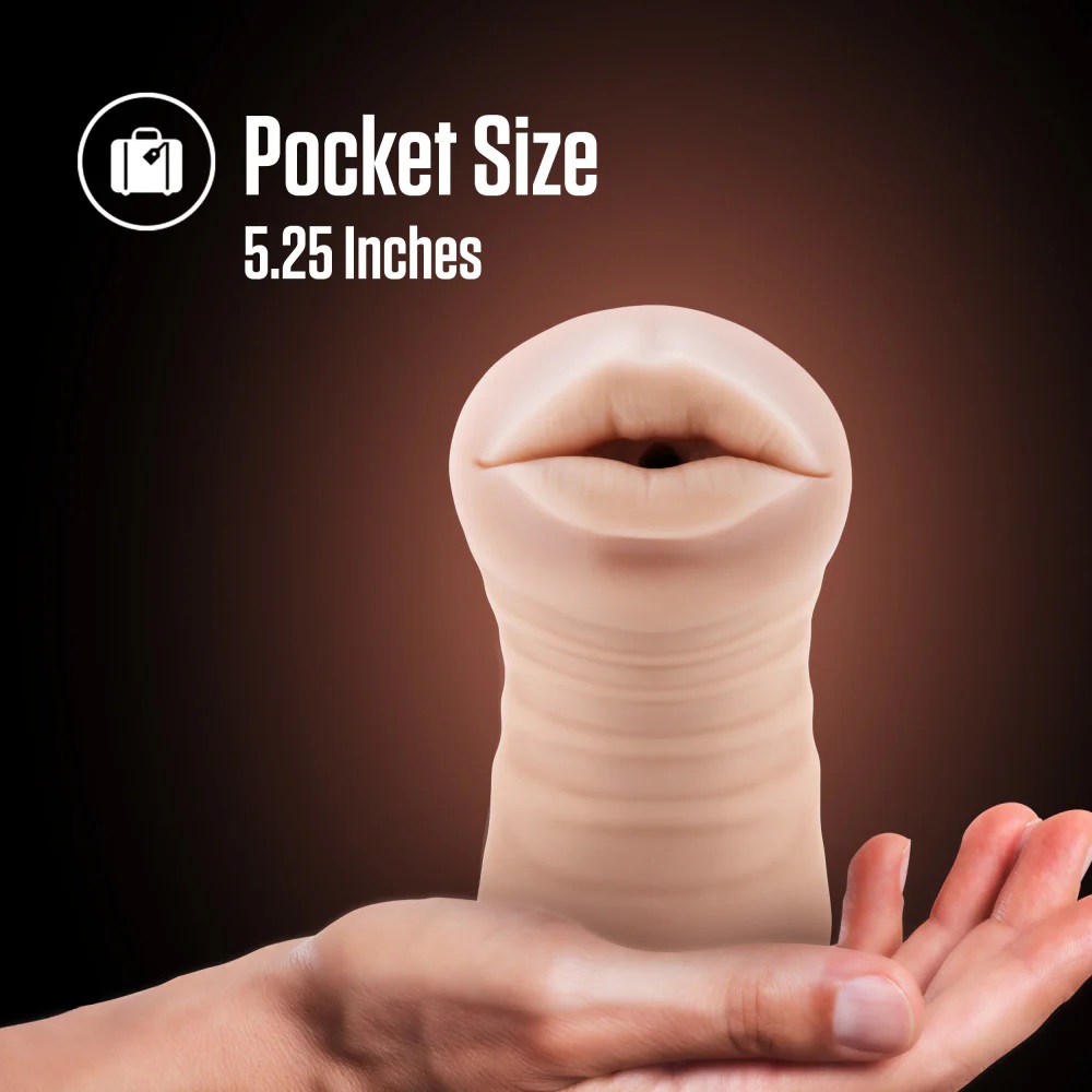 Nicole is your dream AI partner, ready to make your most epi... EnLust - Nicole Vibro Stroker - Beige photo-4