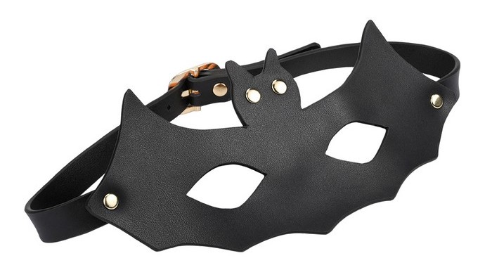Luxury bondage cosplay sexy costume slave BDSM set with bat ... MT - Bat Halloween Bondage Set - Black photo-4