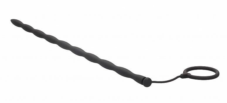 OUCH! Introduces a new line of toys for urethral explorers! ... Ouch - Urethral Plug w Cock Ring photo-5