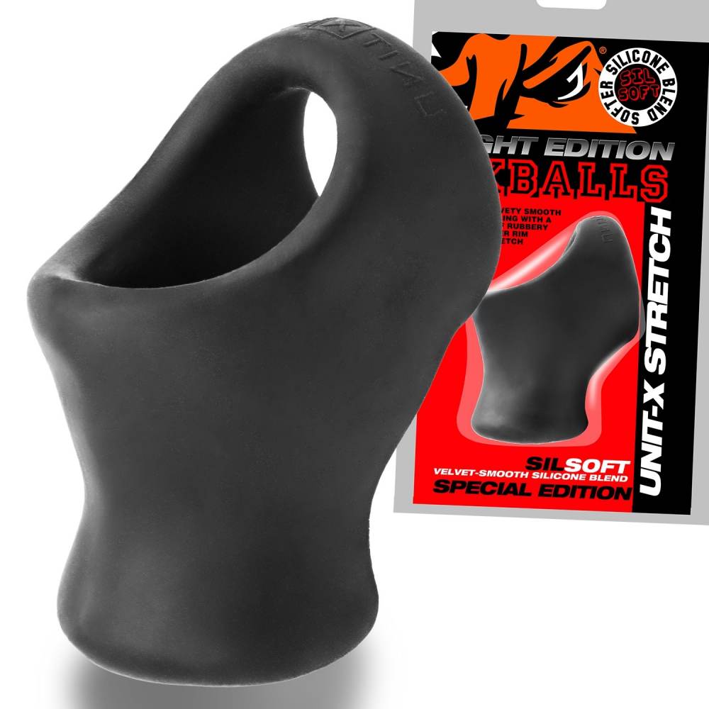 X-STRETCH is a sleek, sporty sling modeled after the UNIT-X ... Oxballs - X-Stretch Cocksling - Night Black photo-8