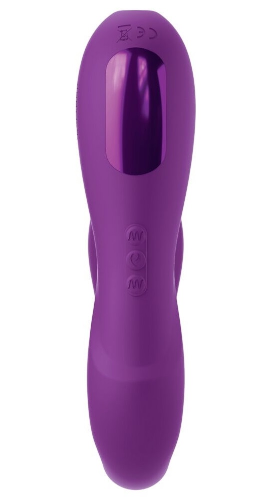 Flexible Reflexx Rabbit 3 double vibrator from JimmyJane for... JimmyJane - Reflexx Rabbit Vibrator - Purple photo-4