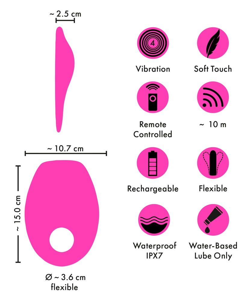 The RC Multi Function Grinding Cushion from Coup!es Choice c... Couples Choice - Vibro Grinder Cushion - Purple photo-12