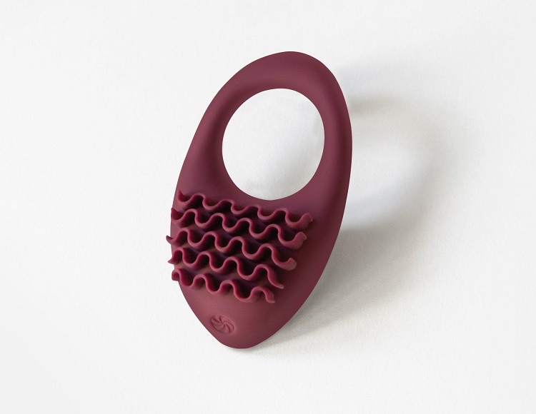 The Stellar cockring is a versatile adult toy designed for p... Lola Games - Pure Passion Stellar Vibro Ring - Red photo-2