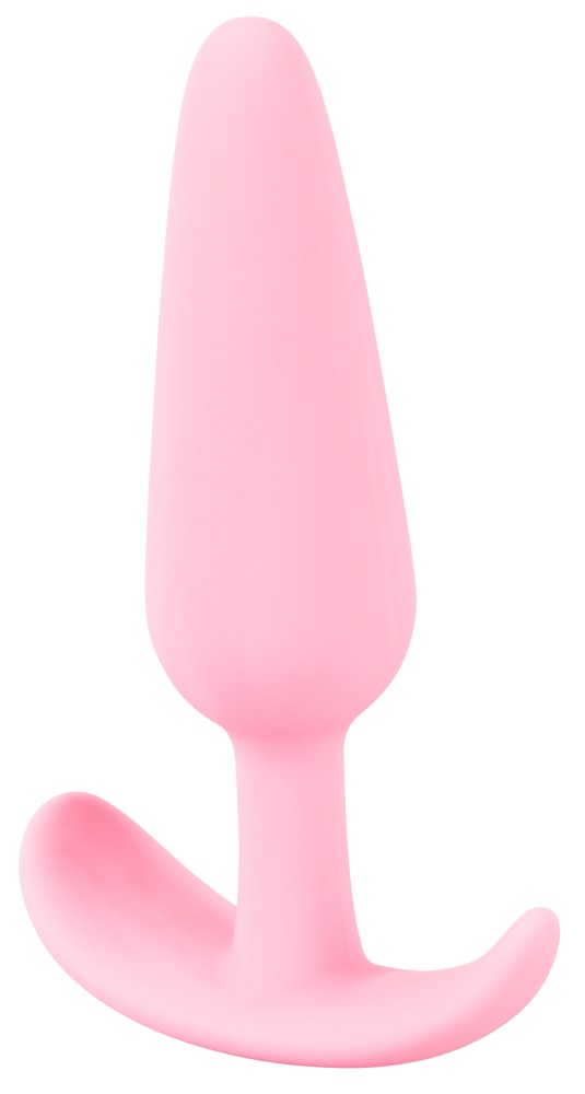 The velvety soft Mini Butt Plug from the popular Cuties rang... Cuties - Thin Mini Butt Plug - Pink photo-6