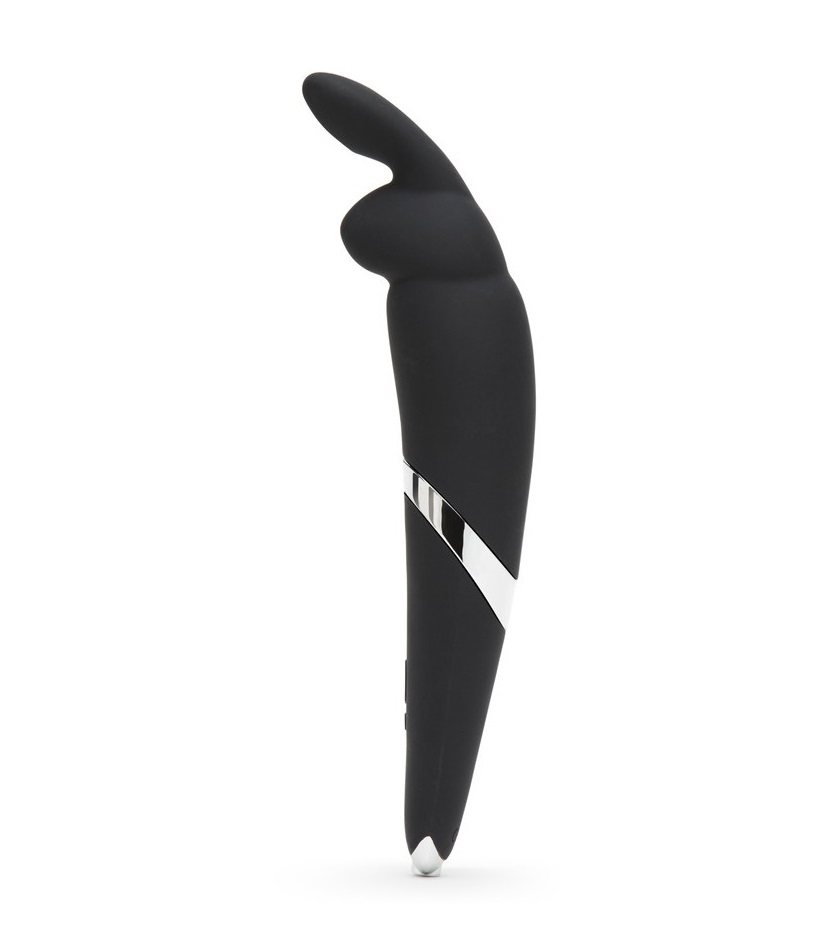 This luxurious Happy Rabbit combines the iconic rabbit ears ... Happy Rabbit - Wand Vibrator - Black photo-2