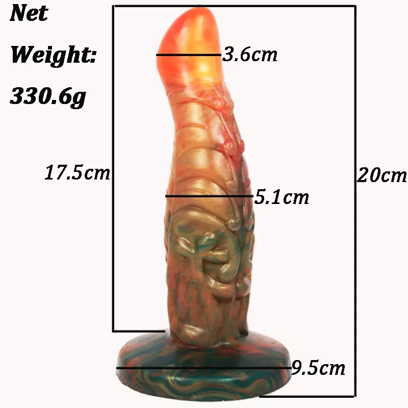 Gorgeous flexible monster dildo with suction cup
Material: ... FAAK - Wave Beast Monster Dildo - Wizardry photo-9
