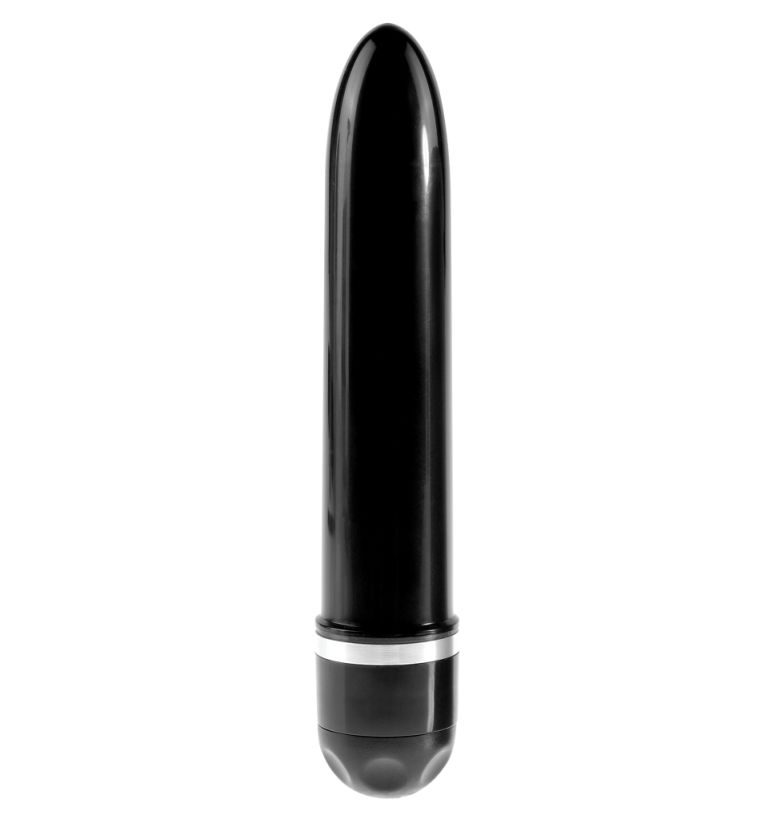When you’re looking for a realistic vibe that’s always ready... King Cock - Cock 5″ Vibro Stiffy - Brown photo-2