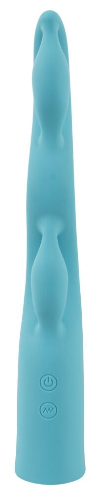 Extraordinary design for amazing climaxes! The extravagant r... You2Toys - Fabulous Triple Vibrator - Turquoise photo-6