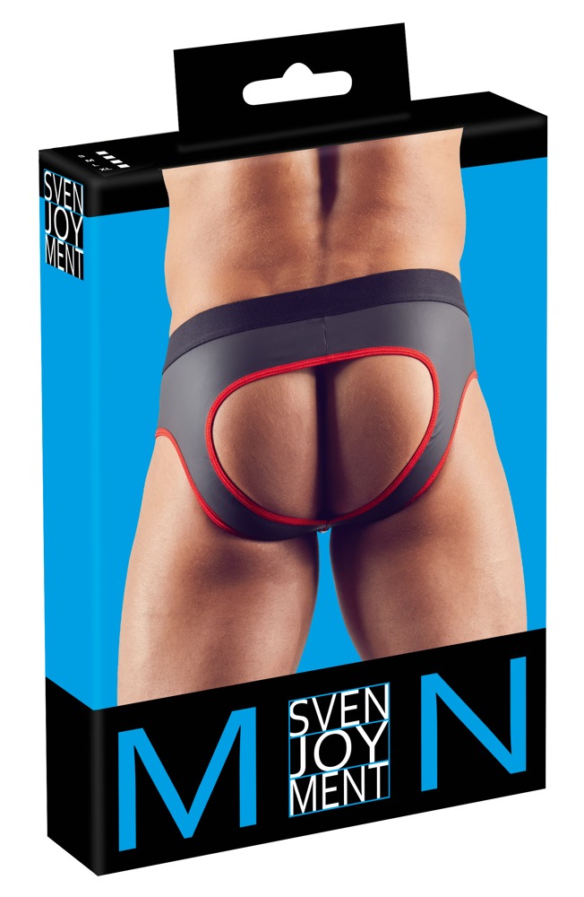 What a sexy sight and a comfortable fit!
Exciting jock made ... Svenjoyment - Men's Jock - Black/Red - S photo-5