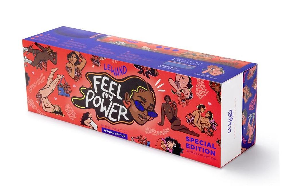 Hailed as the 'Best Big Wand Vibrator,' the Feel My ... Le Wand - Feel My Power Massager - Red photo-11