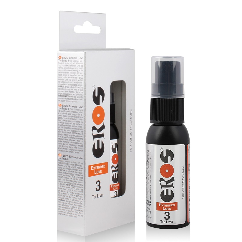 Extended Love - Level 3 is a delay spray for a long-lasting ... Eros - Extended Love Top Level 3 Spray - 30ml photo-4