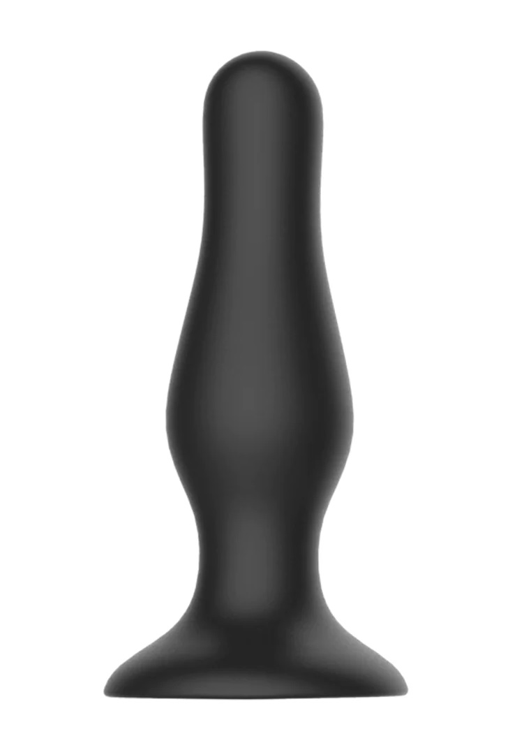 Feel the excitement of penetration again and again with this... Sono - #67 Self Penetrating Butt Plug - Black photo-2