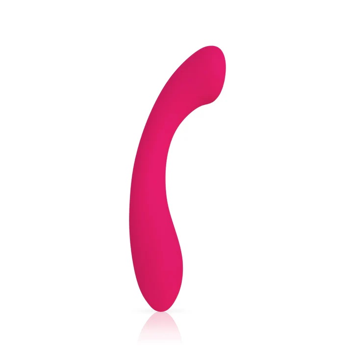 Phthalate-free, latex-free silicone dildo features an expert... JimmyJane - Tilla G-Spot Vibro Dildo - Pink photo-5