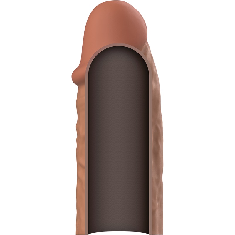 Increase your girth and intensify the pleasure for both of y... VirilXL - V3 Penis Extender - Brown photo-6